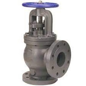 SS DISC ANGLE GLOBE VALVE