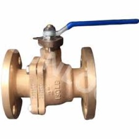 FLANGE TYPE BRASS BALL VALVE