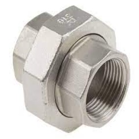SS THREADED UNION