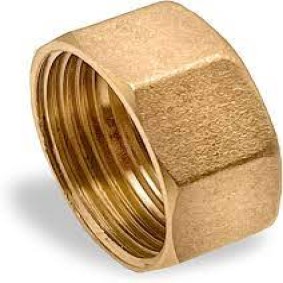 BRASS THREADED END CAPS