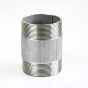 SS BARREL NIPPLE ERW