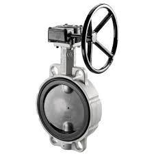 SS GEAR OPERATED BUTTERFLY VALVE