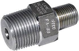MS THREADED REDUCING HEX NIPPLE